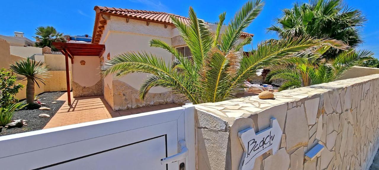 Ferienhaus Casa Oasis - La Pared - Garten - Meerblick Exterior photo