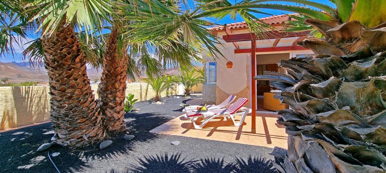 Ferienhaus Casa Oasis - La Pared - Garten - Meerblick Exterior photo