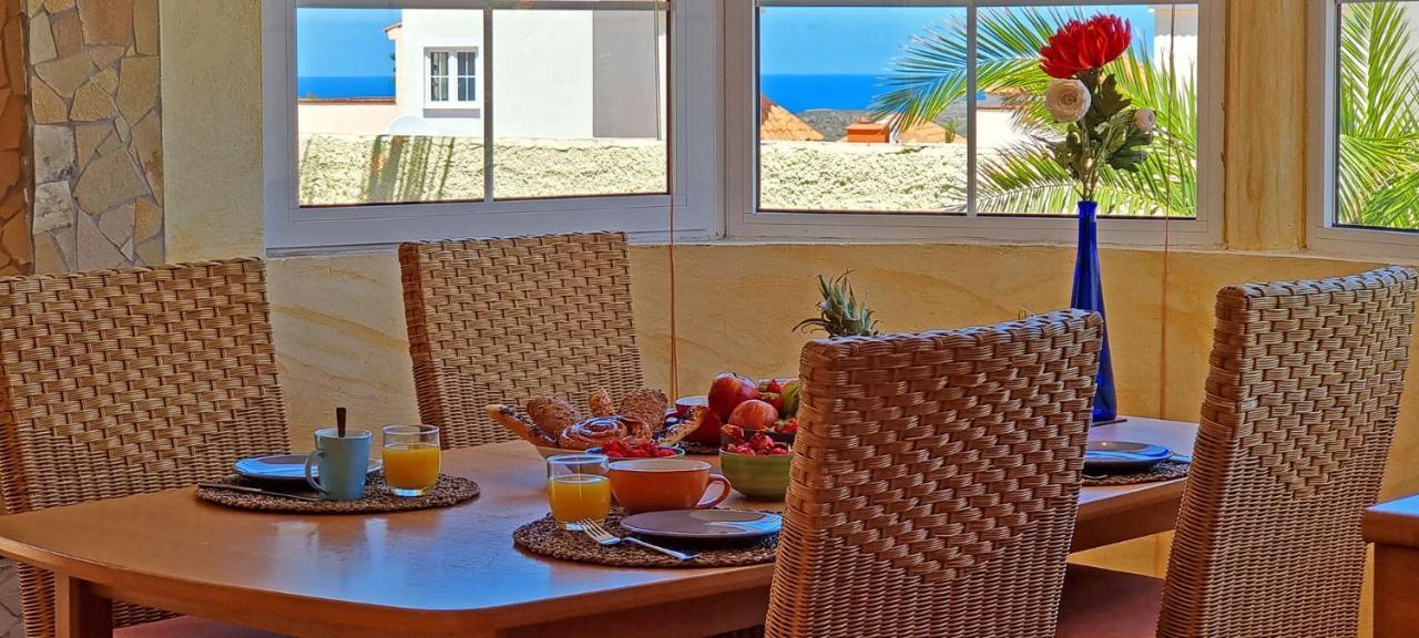 Ferienhaus Casa Oasis - La Pared - Garten - Meerblick Exterior photo